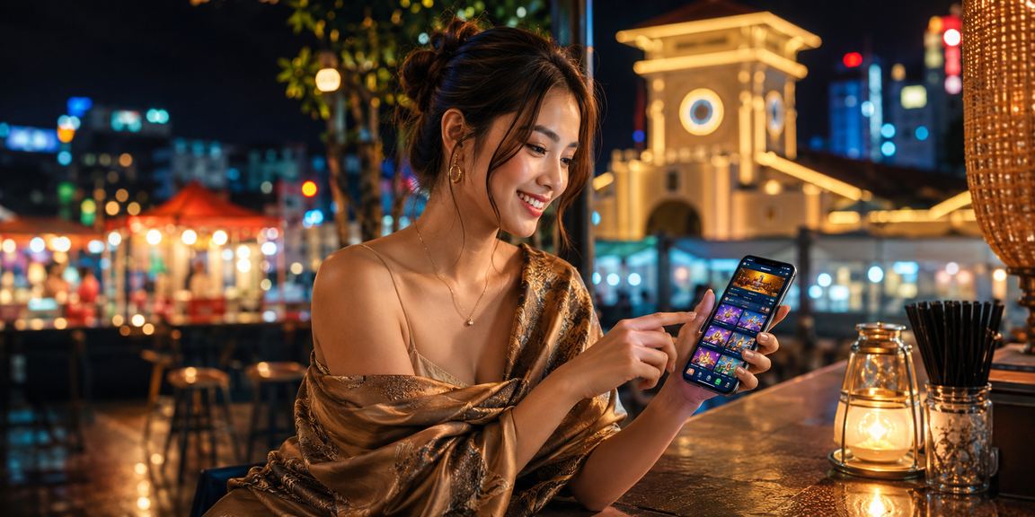 Khung cảnh sòng bạc và cá cược tại Việt Nam với giao diện hiện đại